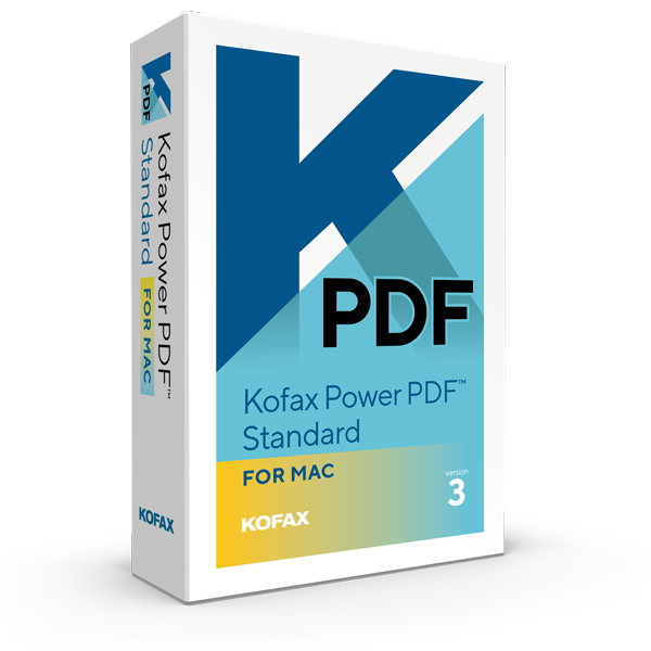 Kofax Power PDF Standard for Mac