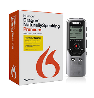 Nuance Dragon Naturally Speaking Premium 13.0 Mobile & headset (Student & Teacher Indian Edition)
